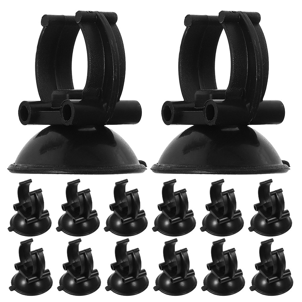 Plastic Pipe Clip - 40 szt. Uchwytów do grzałki akwariowej,