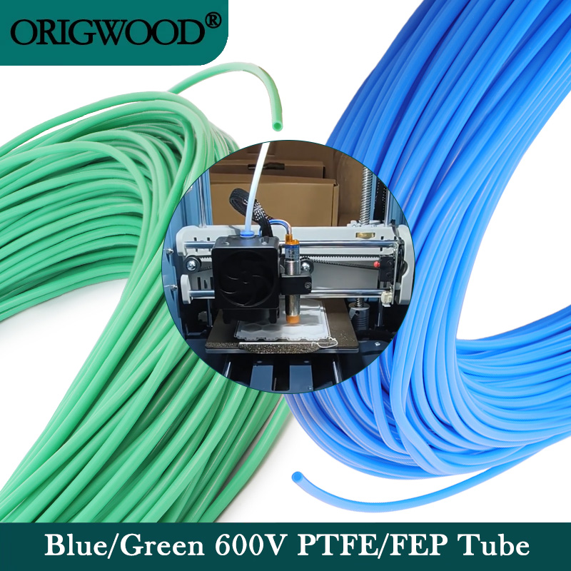 Ptfe Tape Thread - Niebiesko-zielona rurka PTFE 600V o średnicy