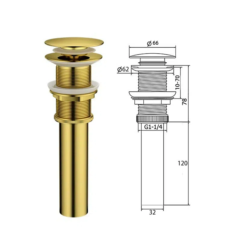 Drain Pipe Clip - Zatyczka do umywalki z odpływem typu