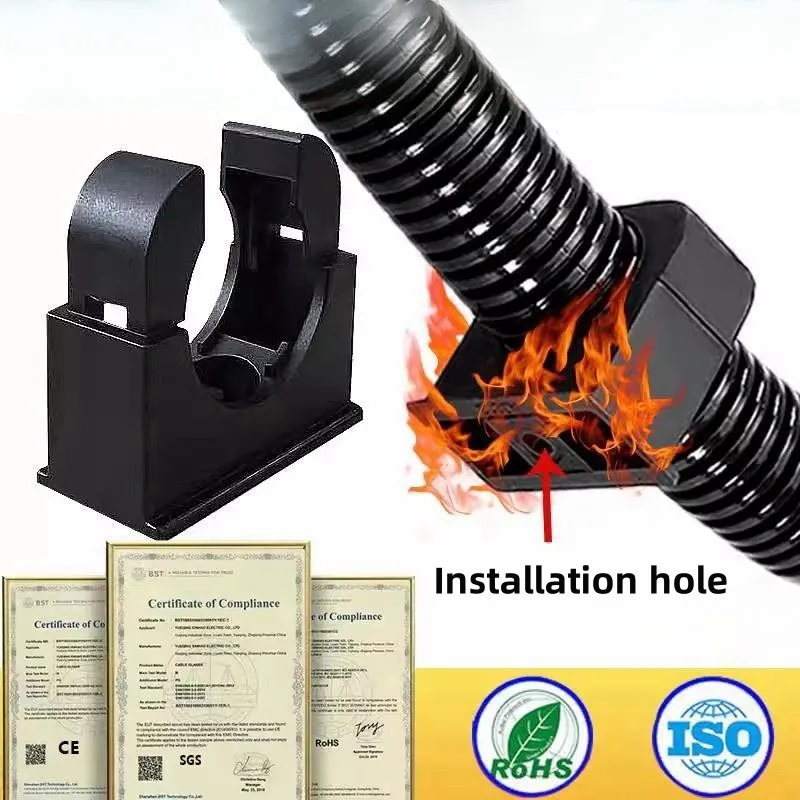 Drain Pipe Clip - 10szt Plastikowy zacisk do rur Mieszek