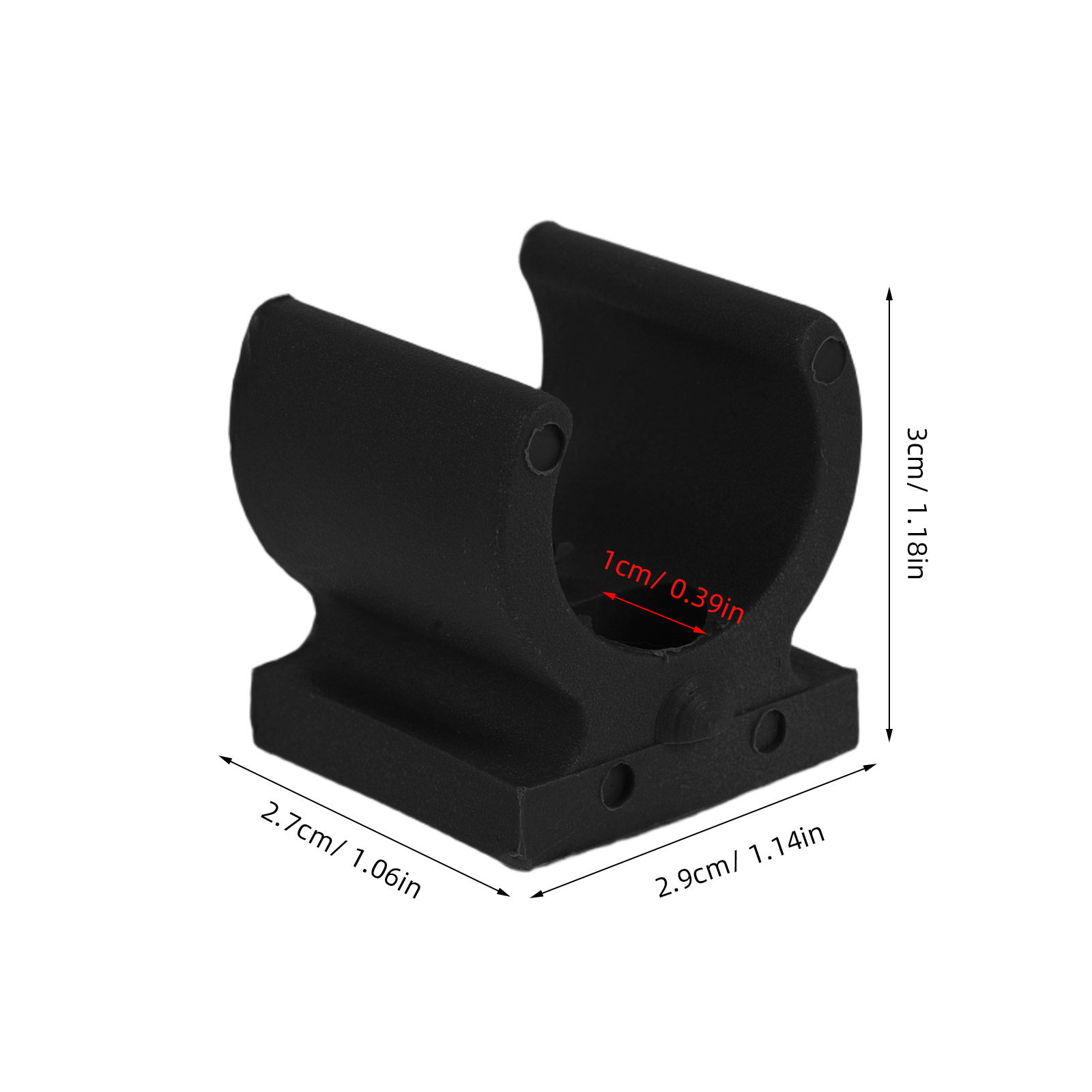 20 szt. Plastikowych klipsów m – Plastic Pipe Clip recenzja i cena