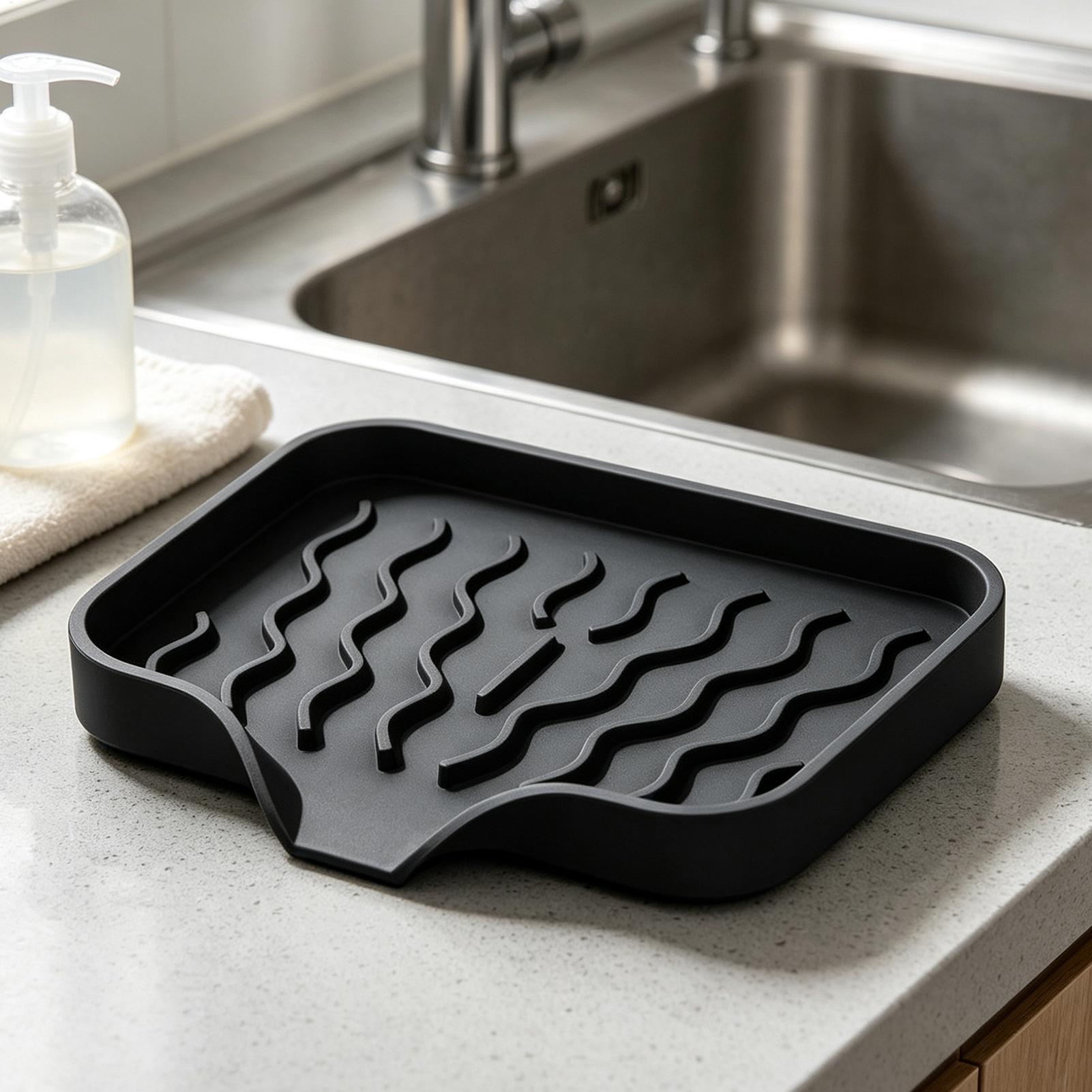 Silikonowa Mata Pod Kran, Taca – Silicone Tap Washer recenzja i cena